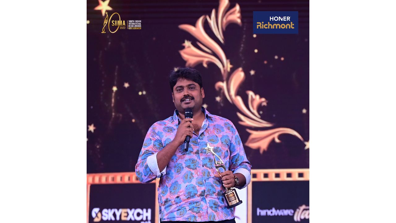 Best Actor in a Comedy Role (Telugu) - Sudarshan for 'Ek Mini Katha'. Credit: SIIMA