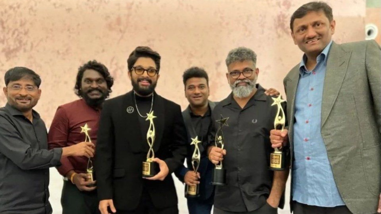 Best Film (Telugu) - 'Pushpa: The Rise'. Credit: Twitter/PushpaMovie
