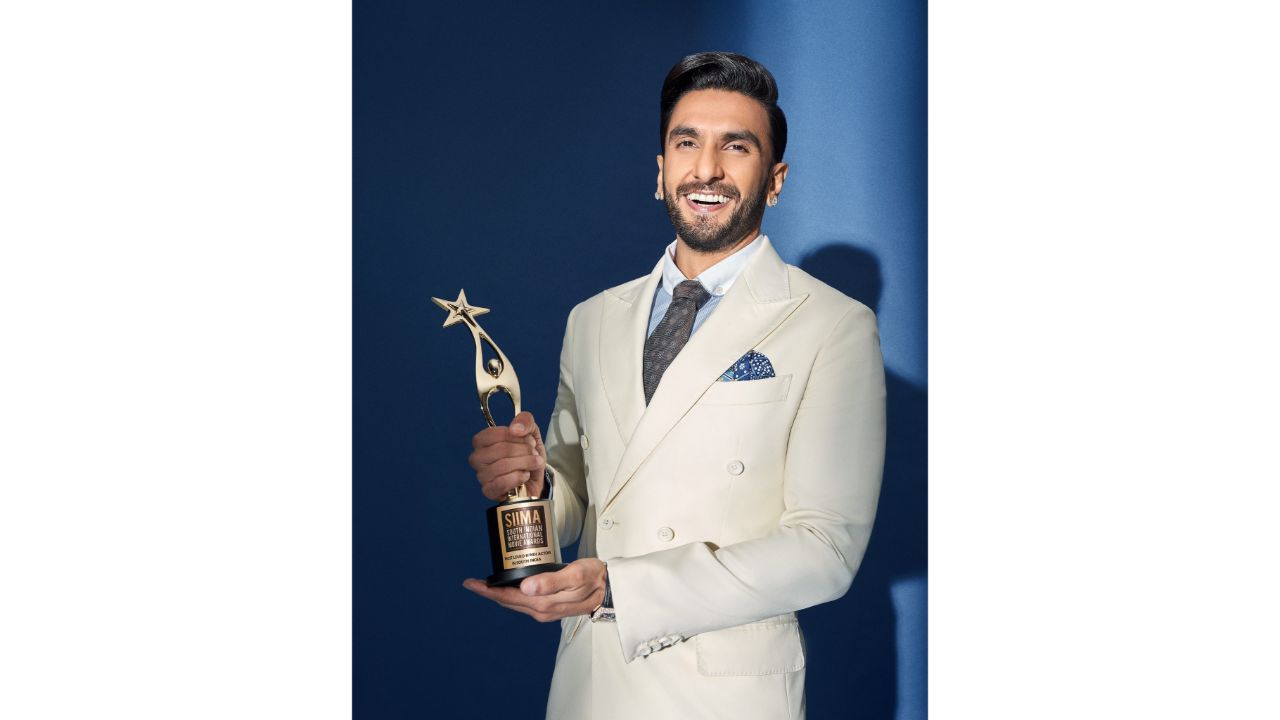 Most Popular Hindi Actor in South India - Ranveer Singh. Credit: Twitter/RanveerOfficial