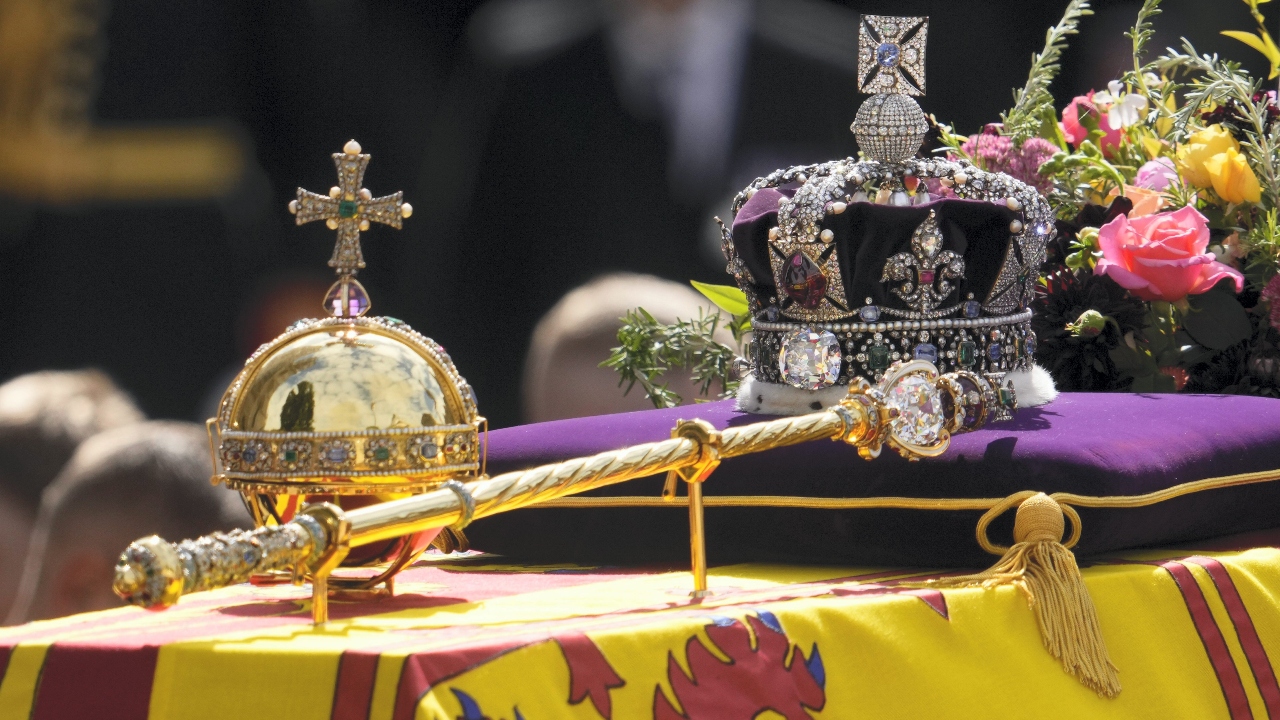 'The Queen was buried together with the Duke of Edinburgh, at The King George VI Memorial Chapel,' Buckingham Palace stated on the official Royal Family website. Credit: AP Photo