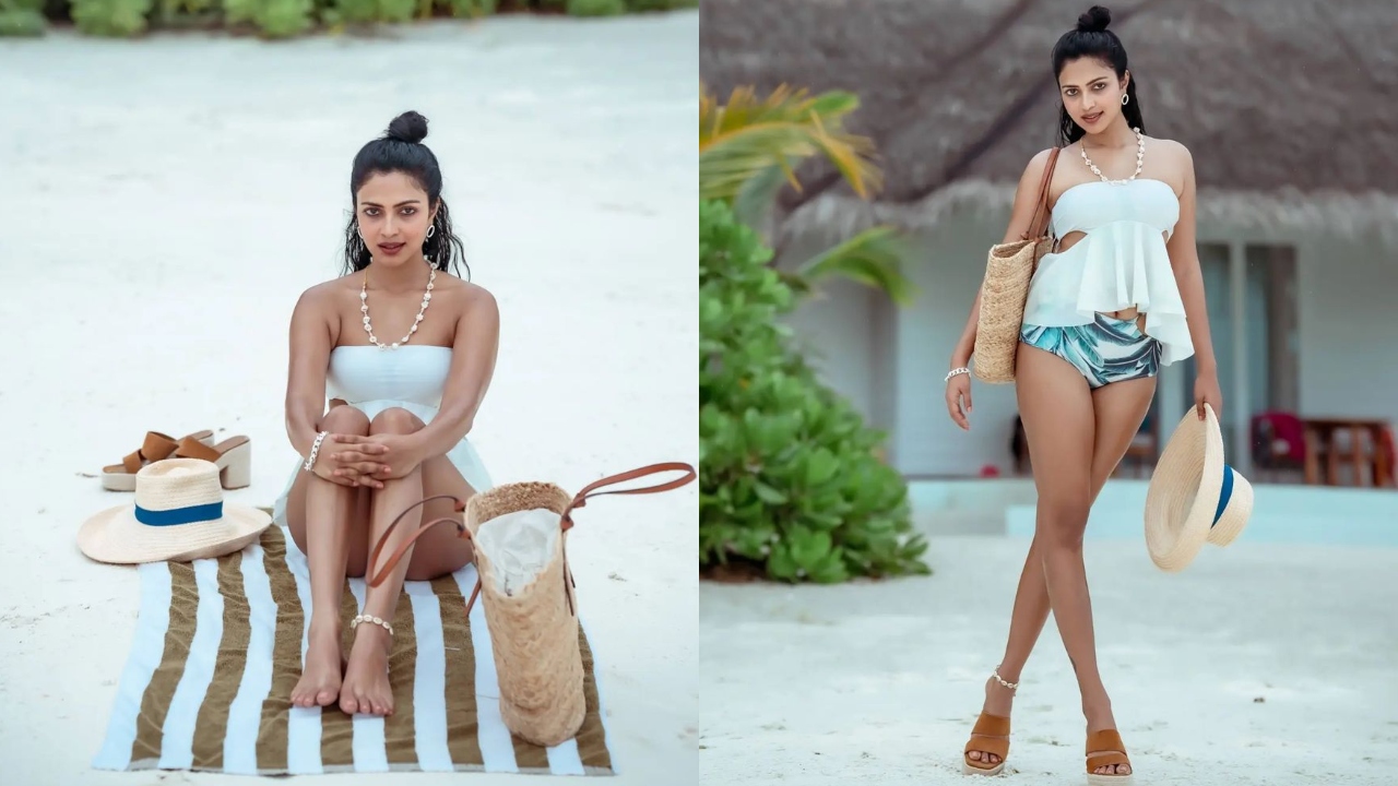 As she landed in the Maldives for a vacation, Amala flooded social media by treating her fans to some exotic pictures. Credit: Instagram/amalapaul