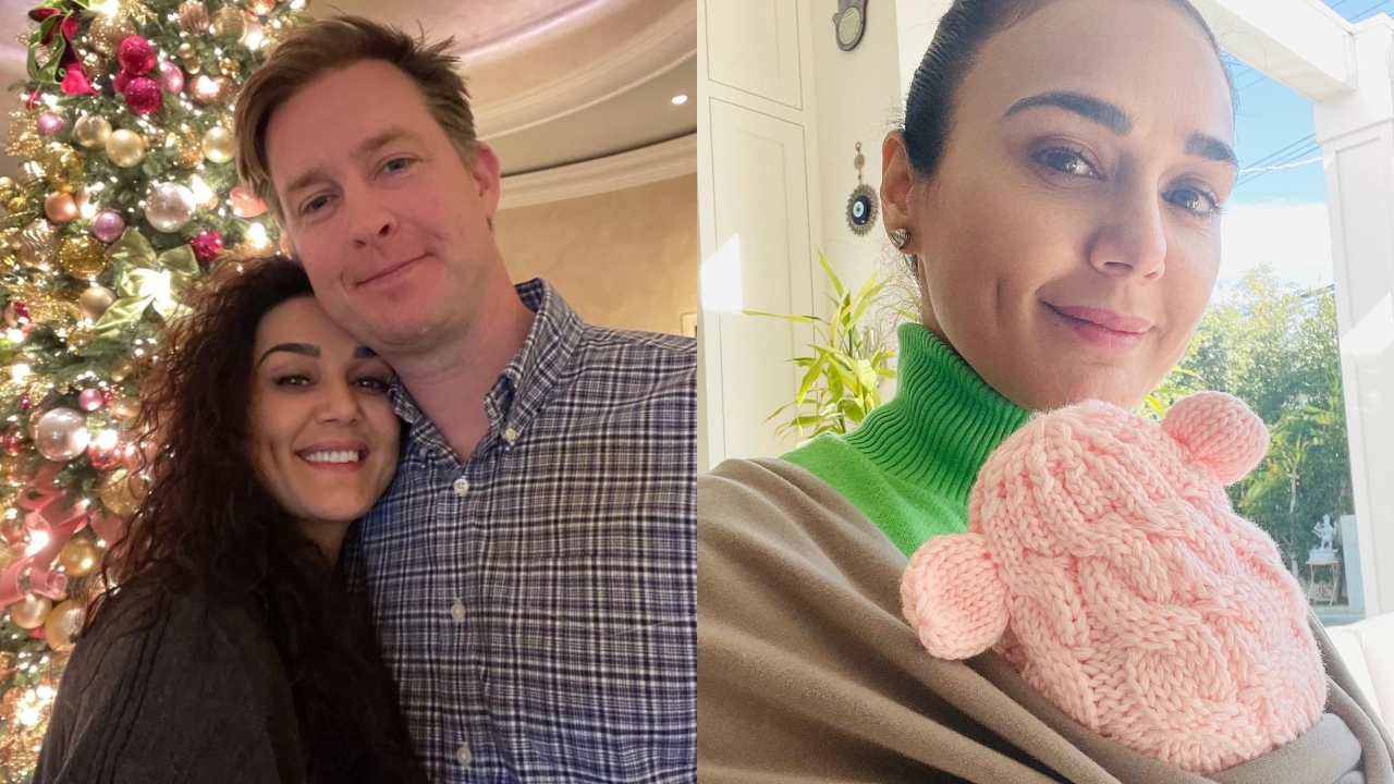 In November 2021, Preity Zinta announced that she and her husband, Gene Goodenough have become parents to twins -- a son and a daughter, through surrogacy. Credit: Instagram/realpz