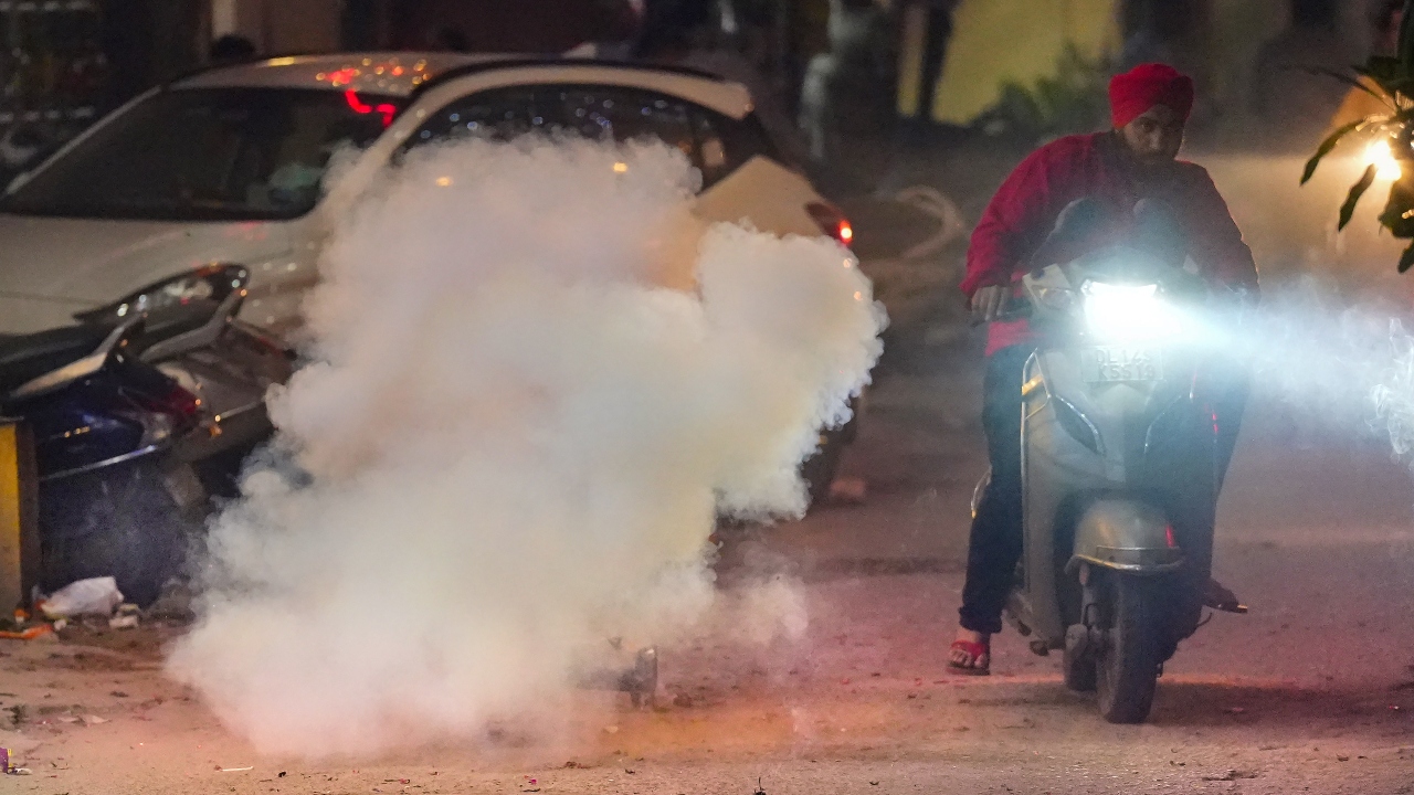 As the night progressed, the intensity of firecrackers increased breaching permissible decibel limits, prompting some to wonder