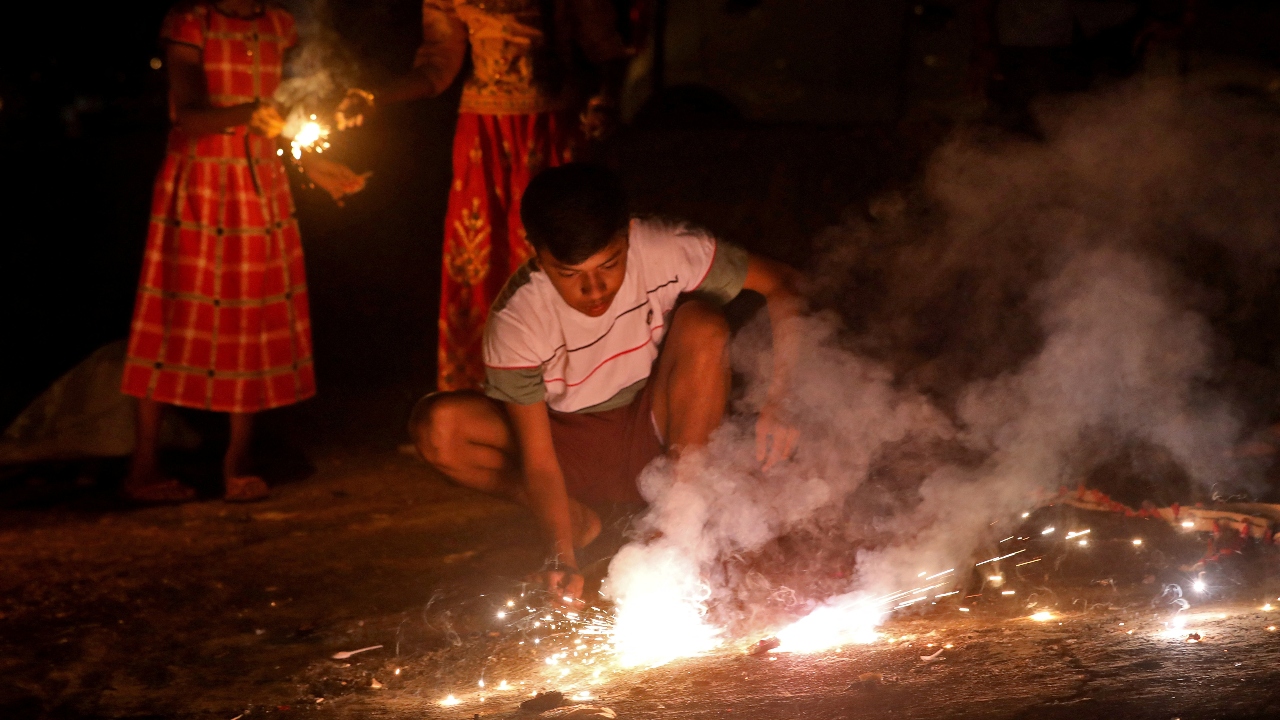 In North India, the festival is spread across five days -- beginning with Dhanteras, followed by Choti Diwali, Lakshmi Puja, Govardhan Puja, and culminating in Bhai Dooj. Credit: Reuters Photo