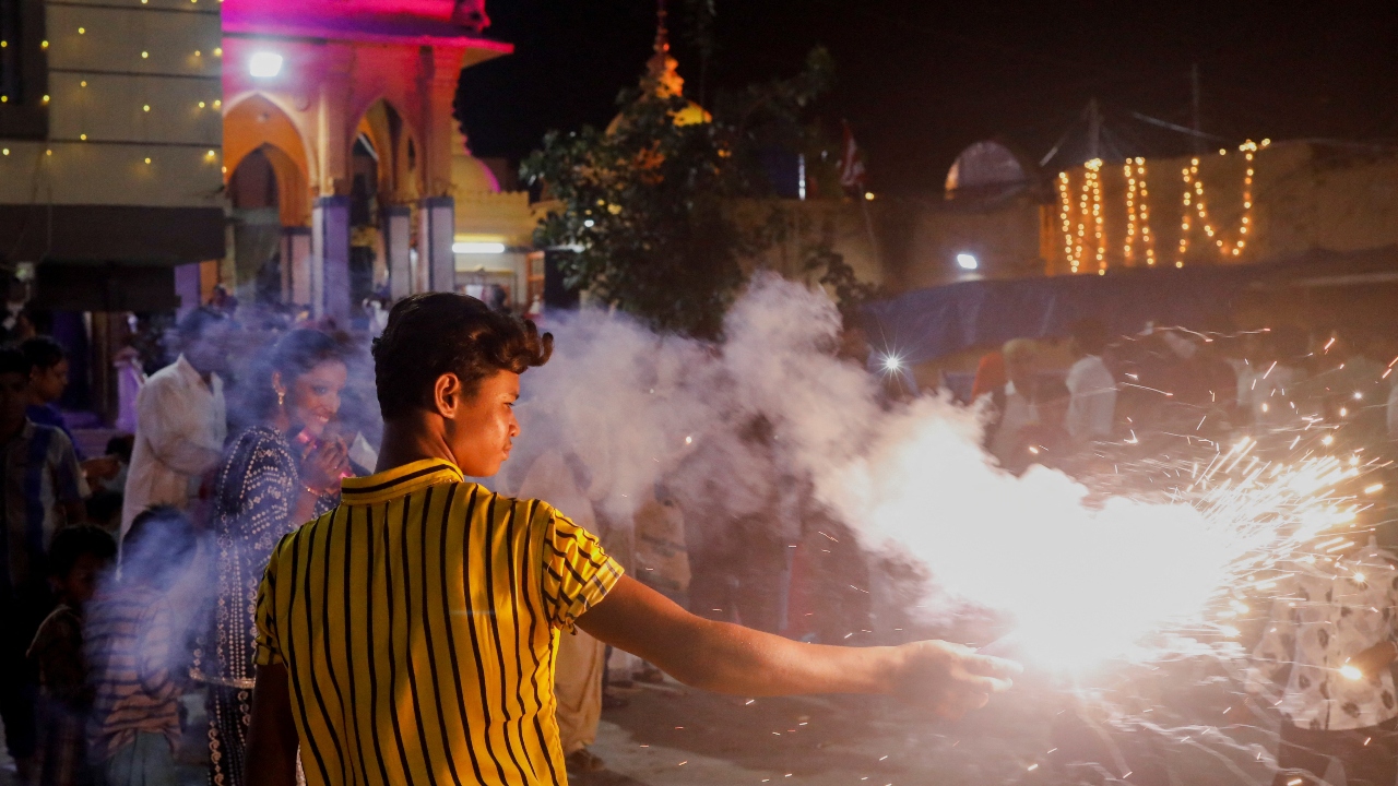 This festival witnessed grand celebrations after a gap of two years since coronavirus curbs were in place in 2020 and 2021. Credit: Reuters Photo