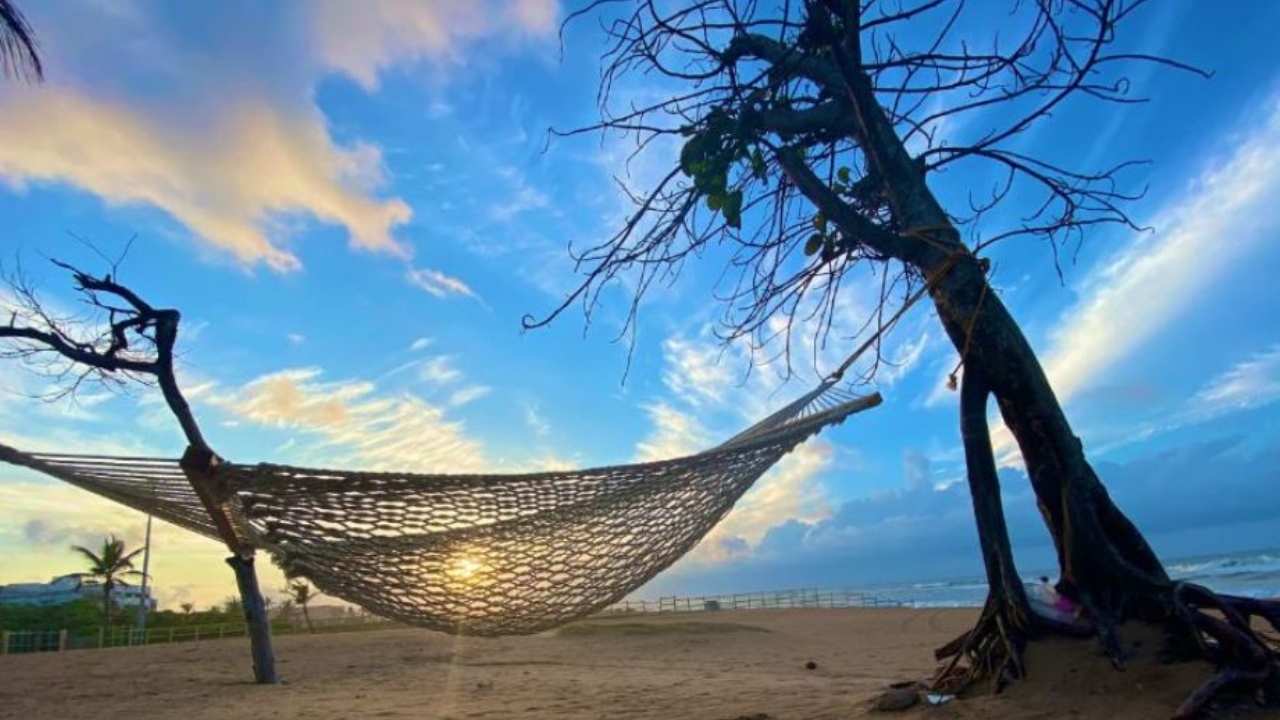 Padubidri Beach: Developed as a model site, Padubidri Beach located in Udupi district is one of the most beautiful and cleanest beaches in Karnataka. Credit: PBNS