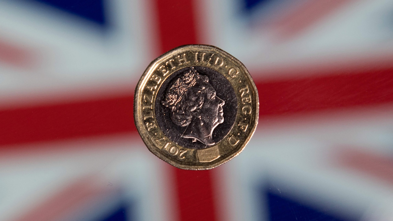 06 | British Pound Sterling - 1 GBP = 97.29 INR. Credit: AFP Photo