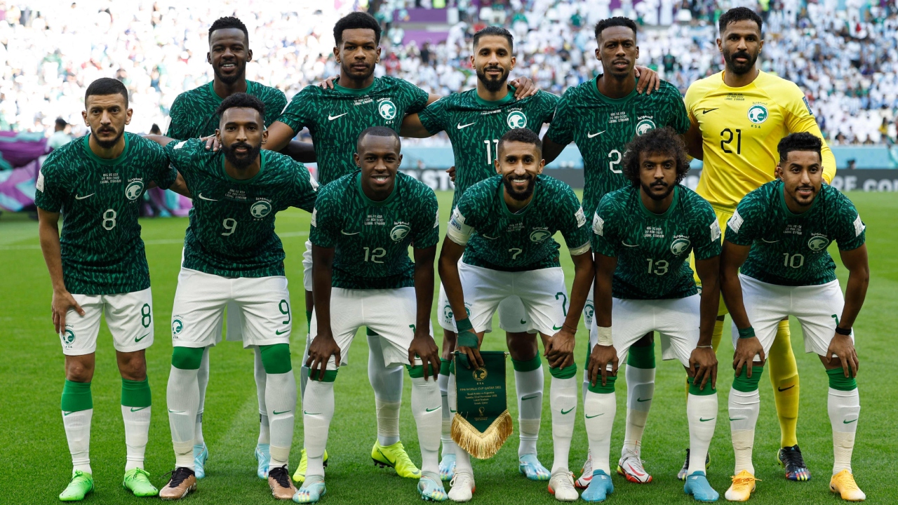 Abdulelah Al Amri was awarded the 'Player of the Match' award for his brilliant performance. Credit: AFP Photo