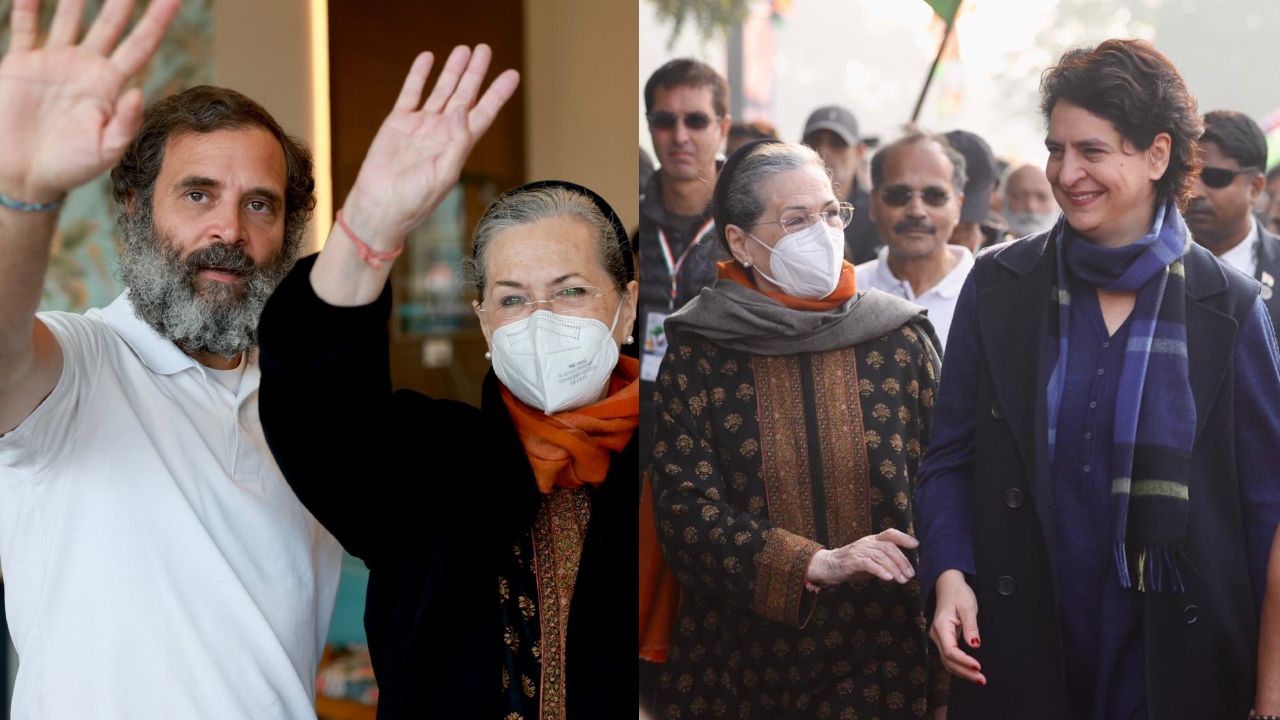 Bharat Jodo Yatra: Sonia & Priyanka join Rahul Gandhi in Delhi