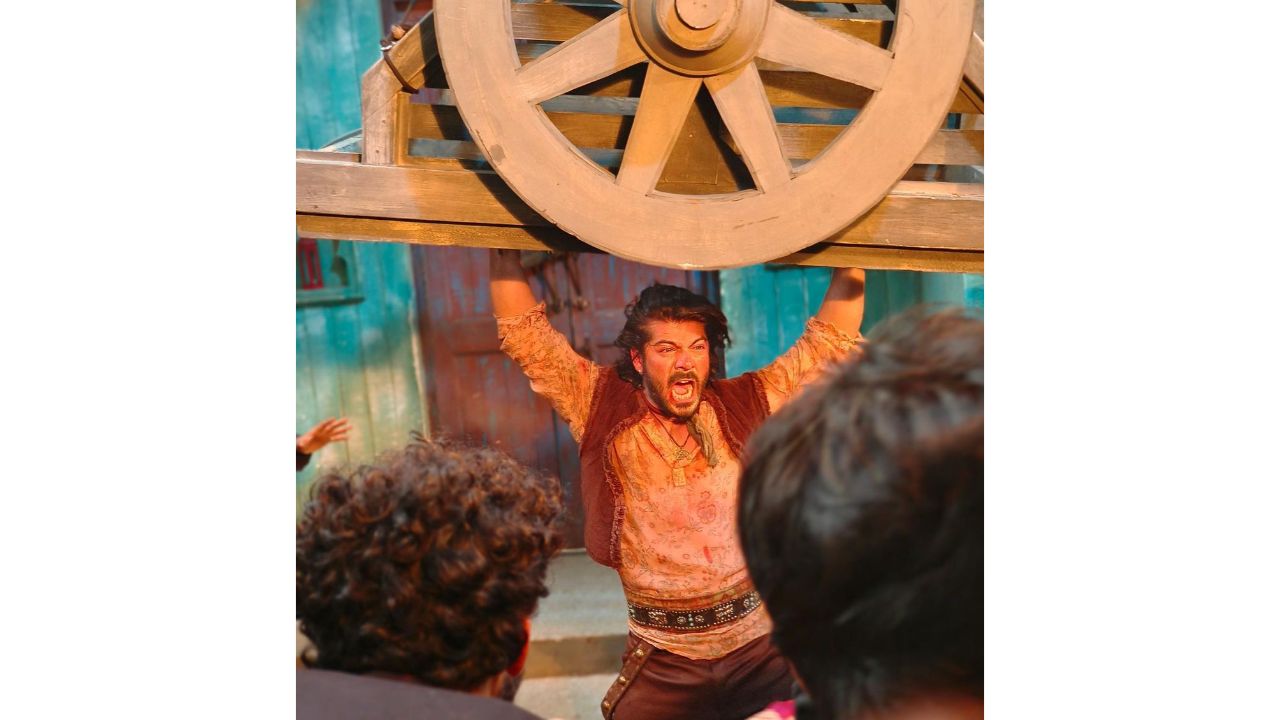 Sheezan Khan was seen for the first time in the historical TV drama 'Jodha Akbar'. He essayed the role of young Akbar in the show. Credit: Instagram/@sheezan9