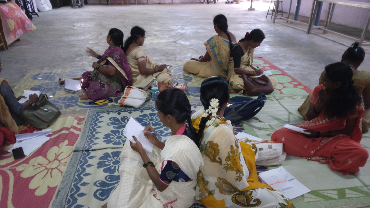 Glimpses of the entrepreneurship training and their businesses.