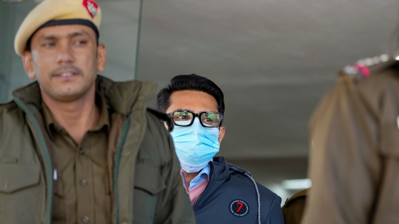 The police sought his remand for three days for custodial interrogation, saying he was required to be identified by three cabin crew members and two captains and other co-passengers were also to be examined. Credit: PTI Photo