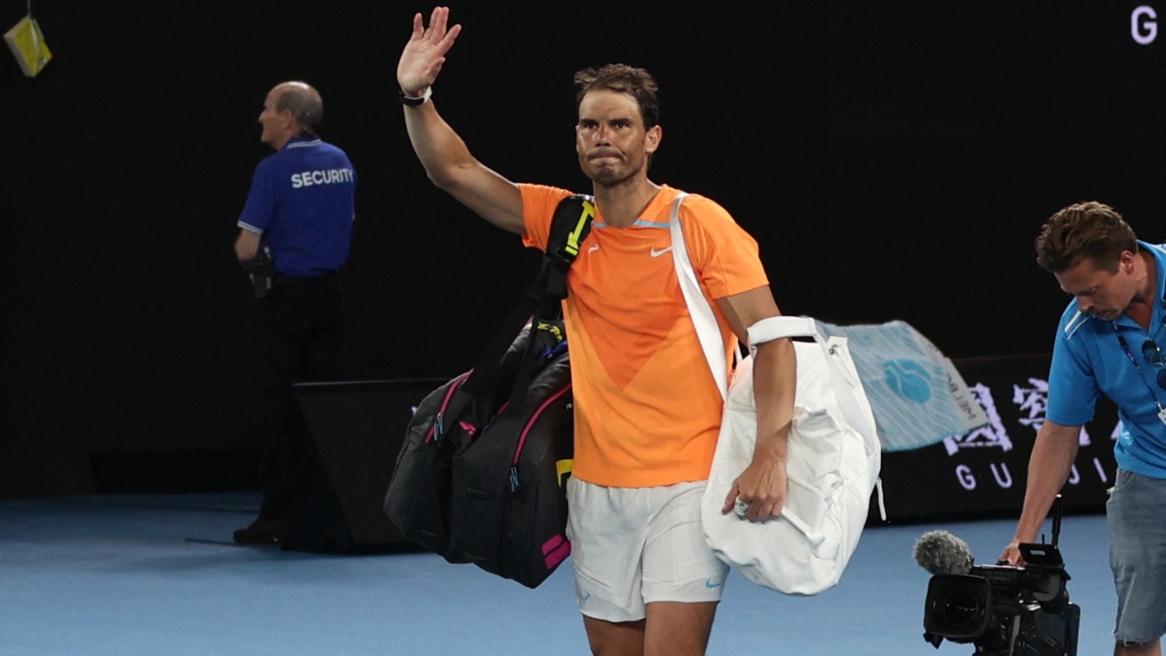 Defending champion Rafa Nadal is out of the second round of the Australian Open after suffering an injury during his 6-4 6-4 7-5 defeat by American Mackenzie McDonald. Credit: Reuters Photo