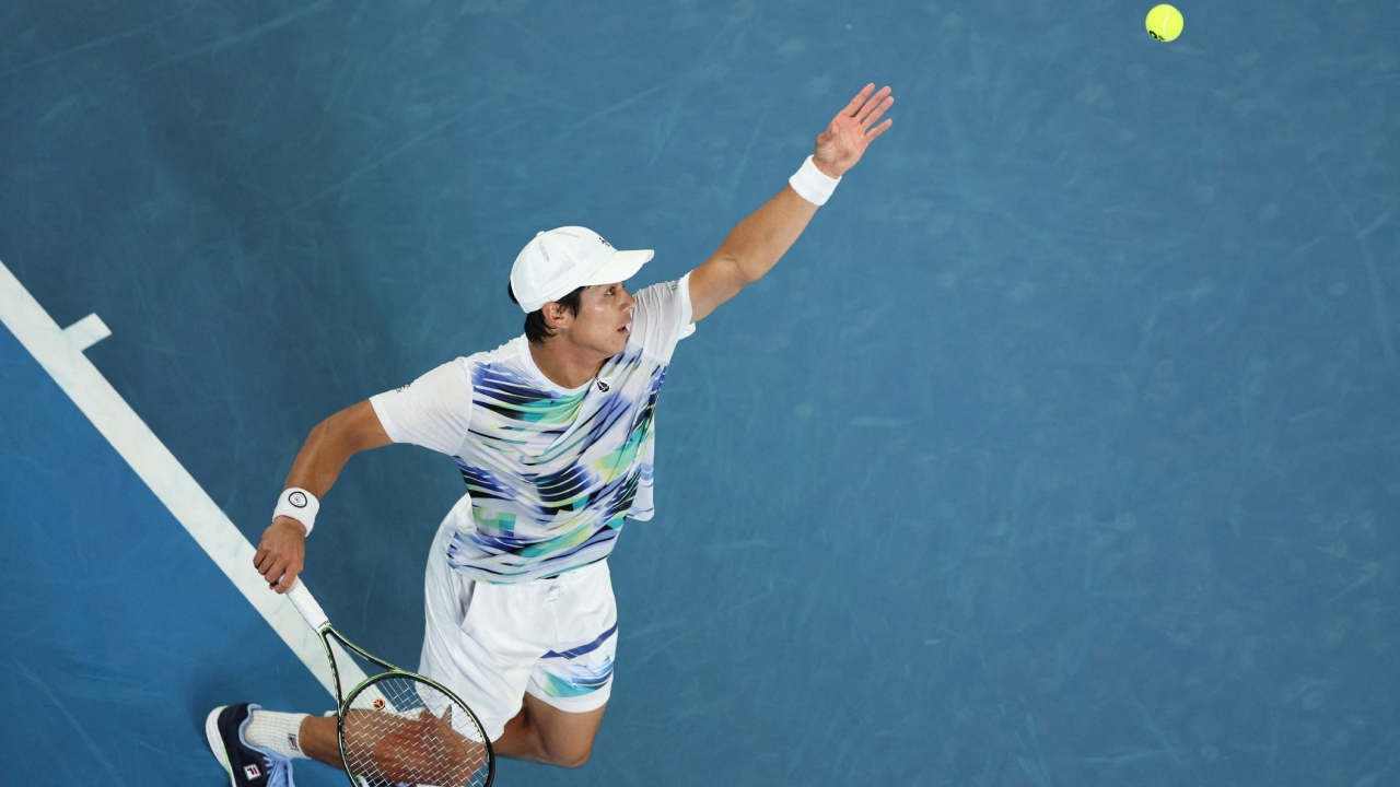 Before the injury McDonald had played superbly to take the first set, going toe-to-toe with the 36-year-old Spaniard and winning most of the ferocious baseline exchanges. Credit: AFP Photo
