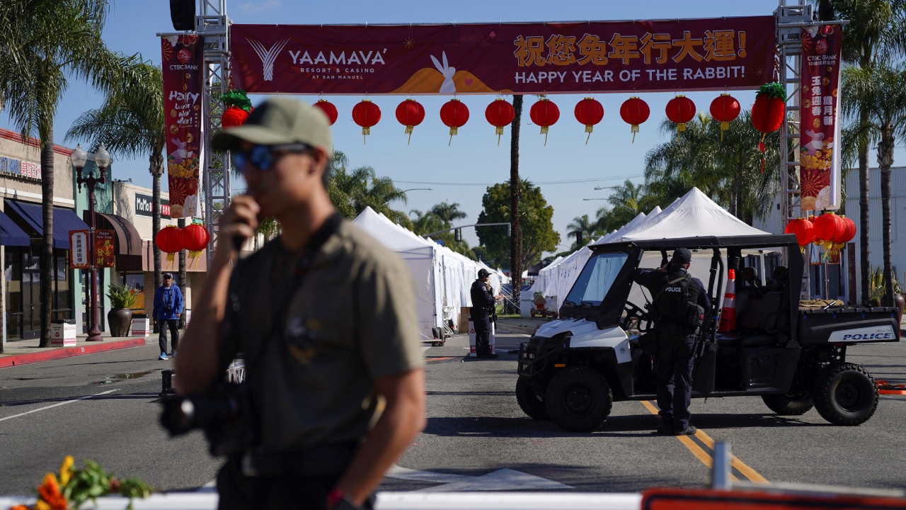 Neighbours would later be horrified to learn that what they thought had been the sound of celebratory fireworks was actually the explosion of gunfire. Credit: Reuters Photo