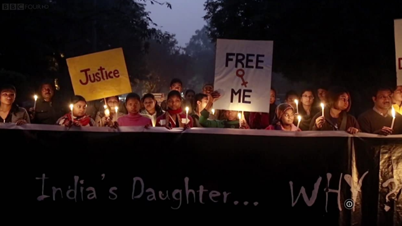 This television documentary about the 2012 Delhi gang rape was prevented from being broadcast by a stay order from a court, due to perceived negative public sentiment including remarks defending the rape which drew public outcry in India when the film was shown. The movie was uploaded to YouTube and the Indian government requested it be removed. Credit: IMDb