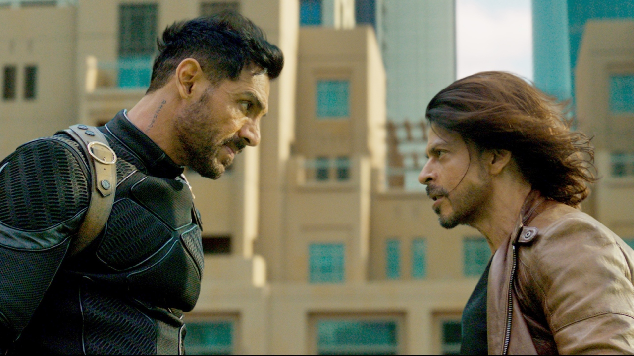 'Pathaan' has set the record for highest grossing first day for a non holiday release. Credit: Special Arrangement