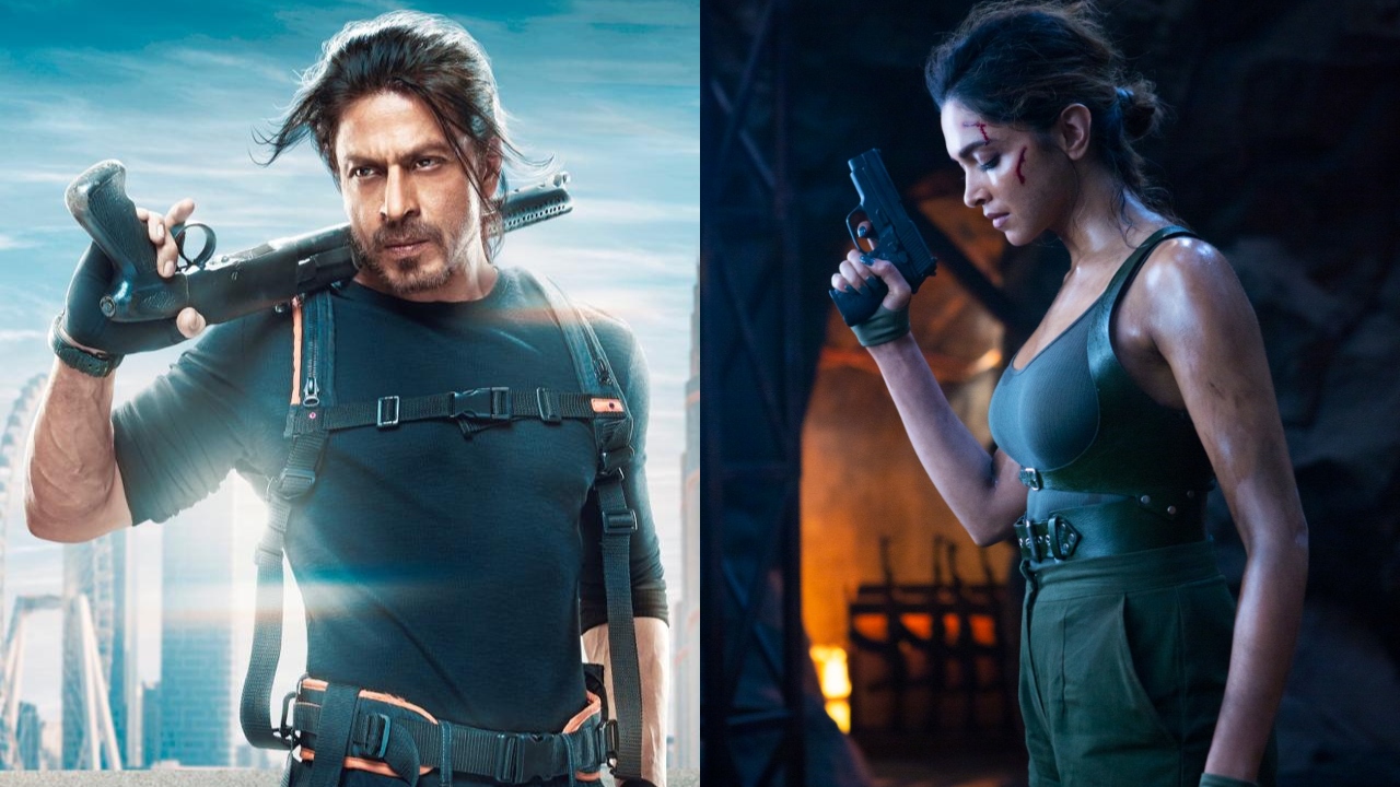 'Pathaan' (55 crore) has surpassed the 'Baahubali's 41 crore record to become the all time highest Day 1 Hindi net on holiday. Credit: Special Arrangement