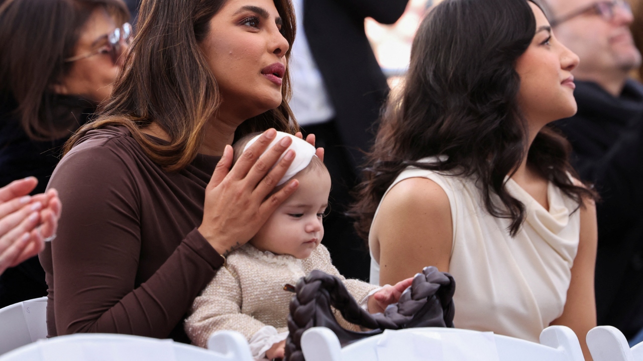 Addressing his one-year-old daughter in the audience, Nick said,