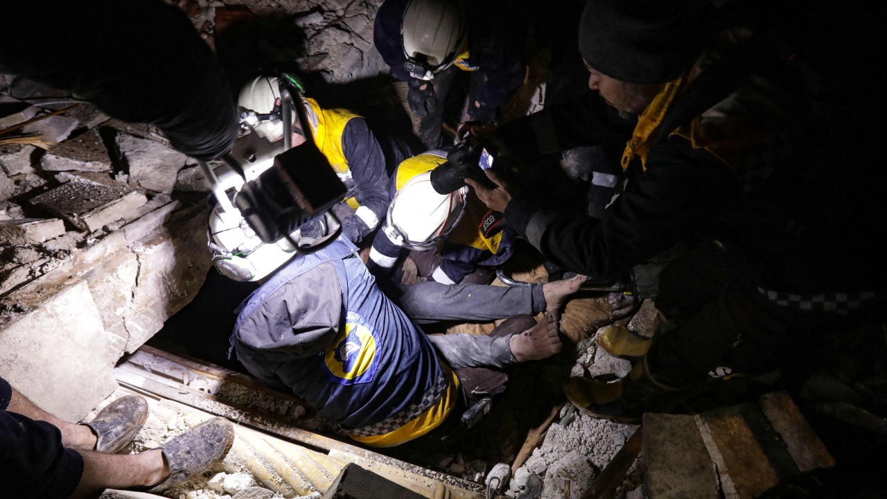 Images on Turkish television and social media showed rescuers digging through the rubble of levelled buildings in the city of Kahramanmaras and neighbouring Gaziantep. Credit: AFP Photo