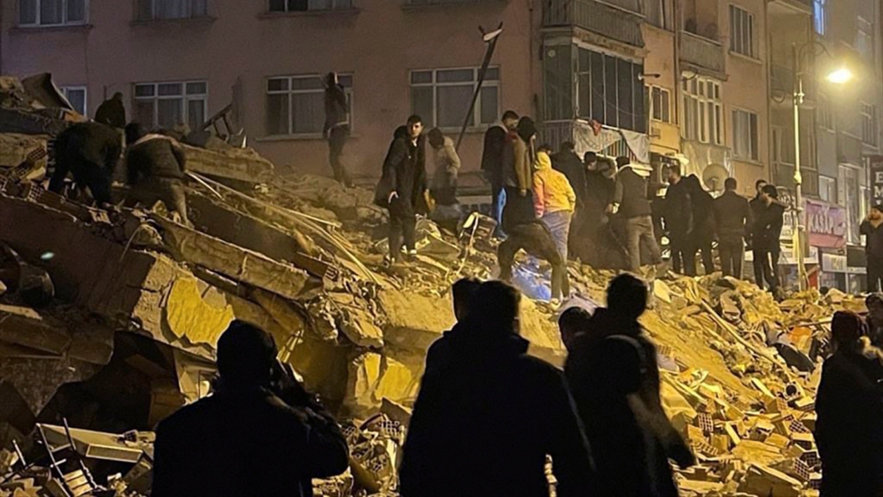 The quake struck at 4.17 am local time (01.17 GMT) at a depth of about 17.9 kilometres (11 miles), the US agency said. Credit: AP Photo
