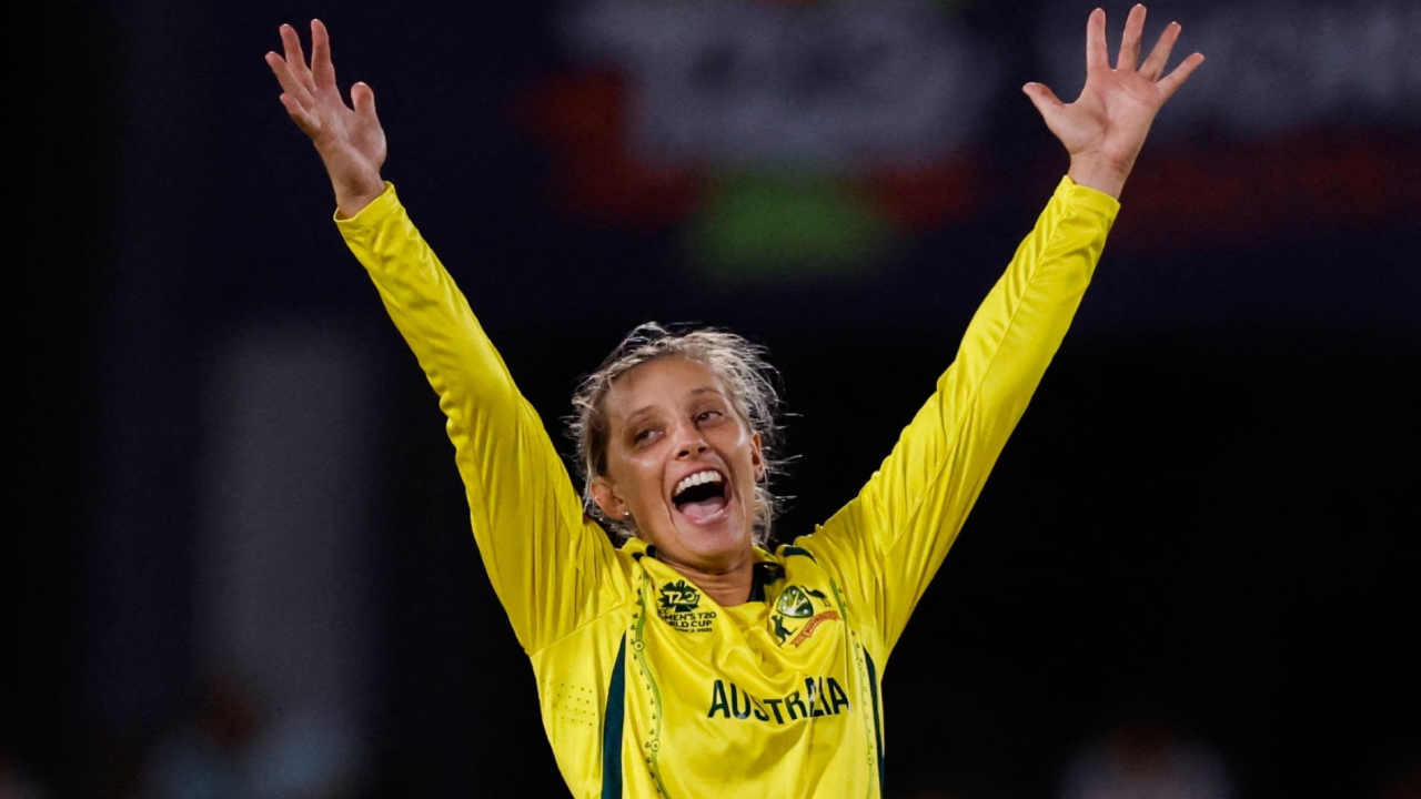 Ashleigh Gardner from Australia was bagged by Gujarat Giants for Rs 3.4 crore and was the highest paid foreign player at inaugural Women's Premier League Auction. Credit: AFP Photo