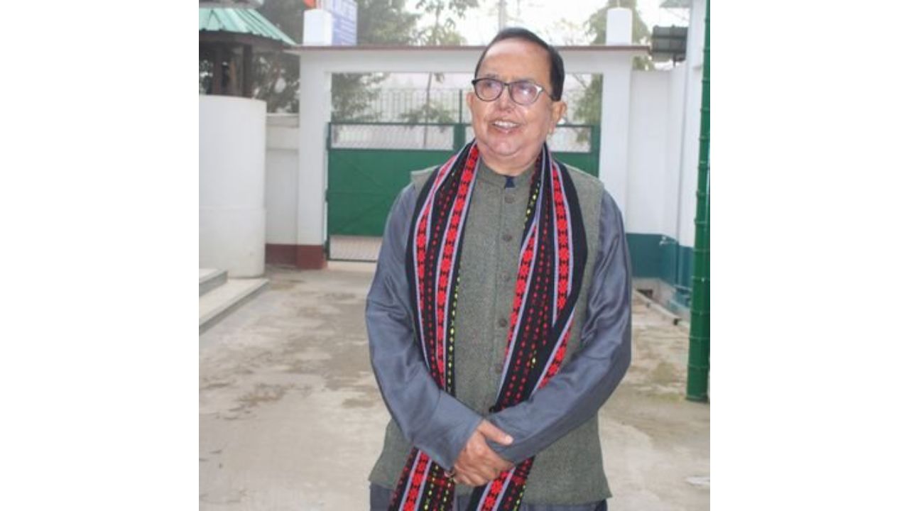 BJP's Biswa Bandhu Sen is the fourth richest candidate with assets worth Rs. 9.73 crore. Credit: Twitter/@biswabandhusen