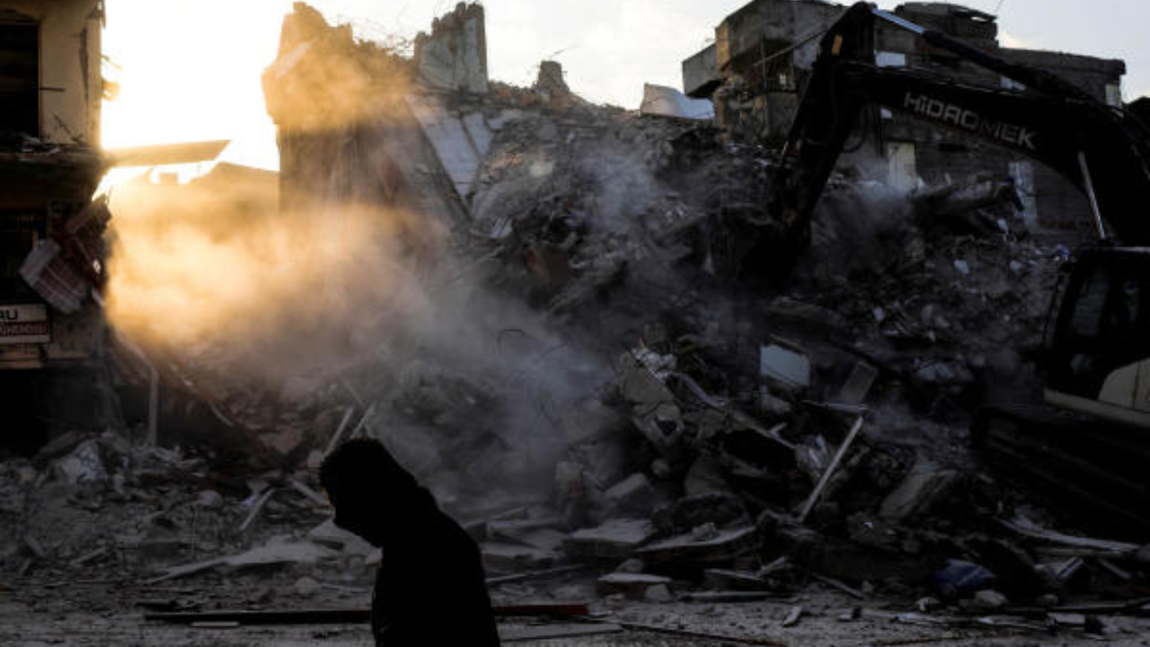 Aftermath of the deadly earthquake in Antakya. Credit: Reuters Photo