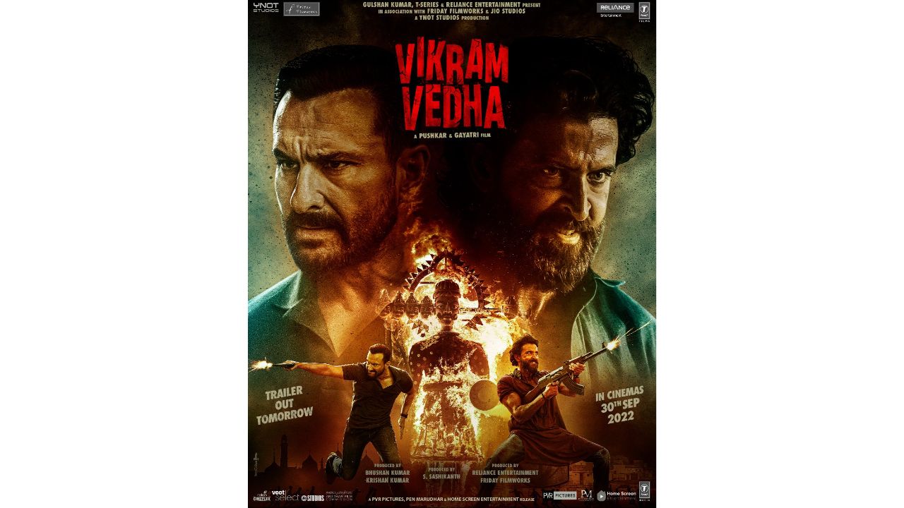 Best Cinematographer – PS Vinod ('Vikram Vedha'). Credit: Special Arrangement