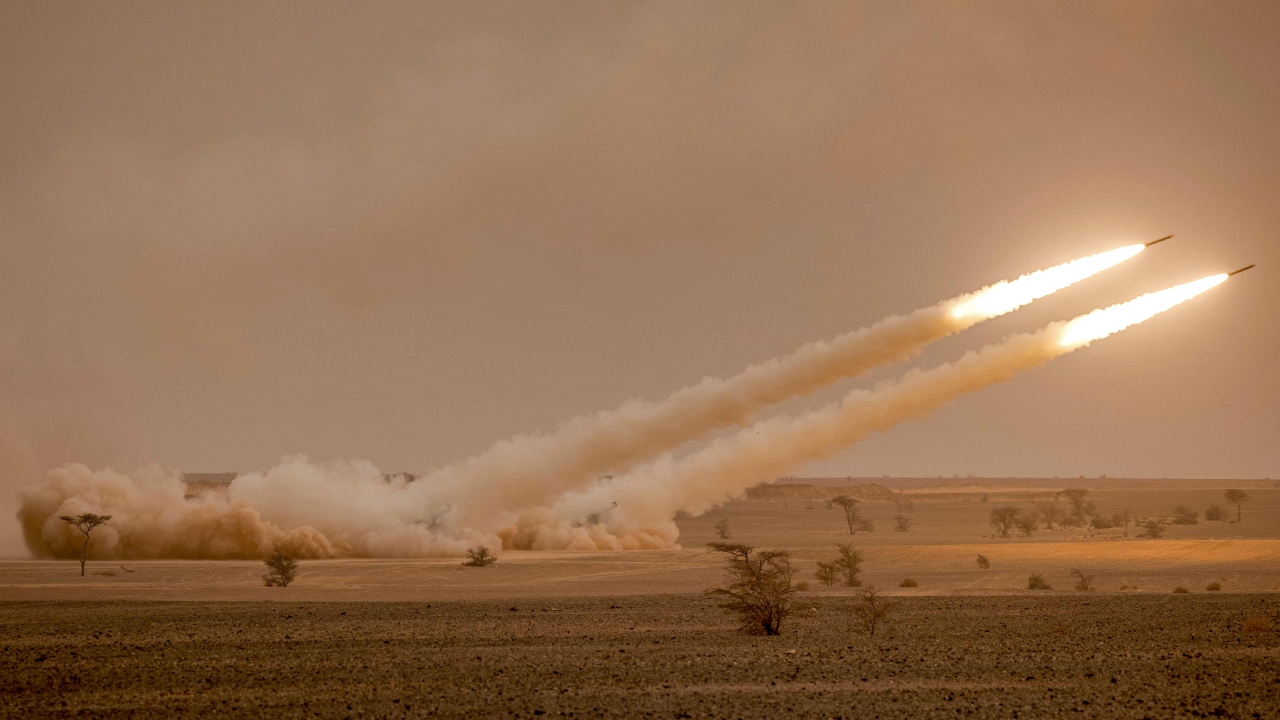 June 2022: More Western weapons flew into Ukraine, including US supplied HIMARS multiple rocket launchers. Credit: AFP Photo