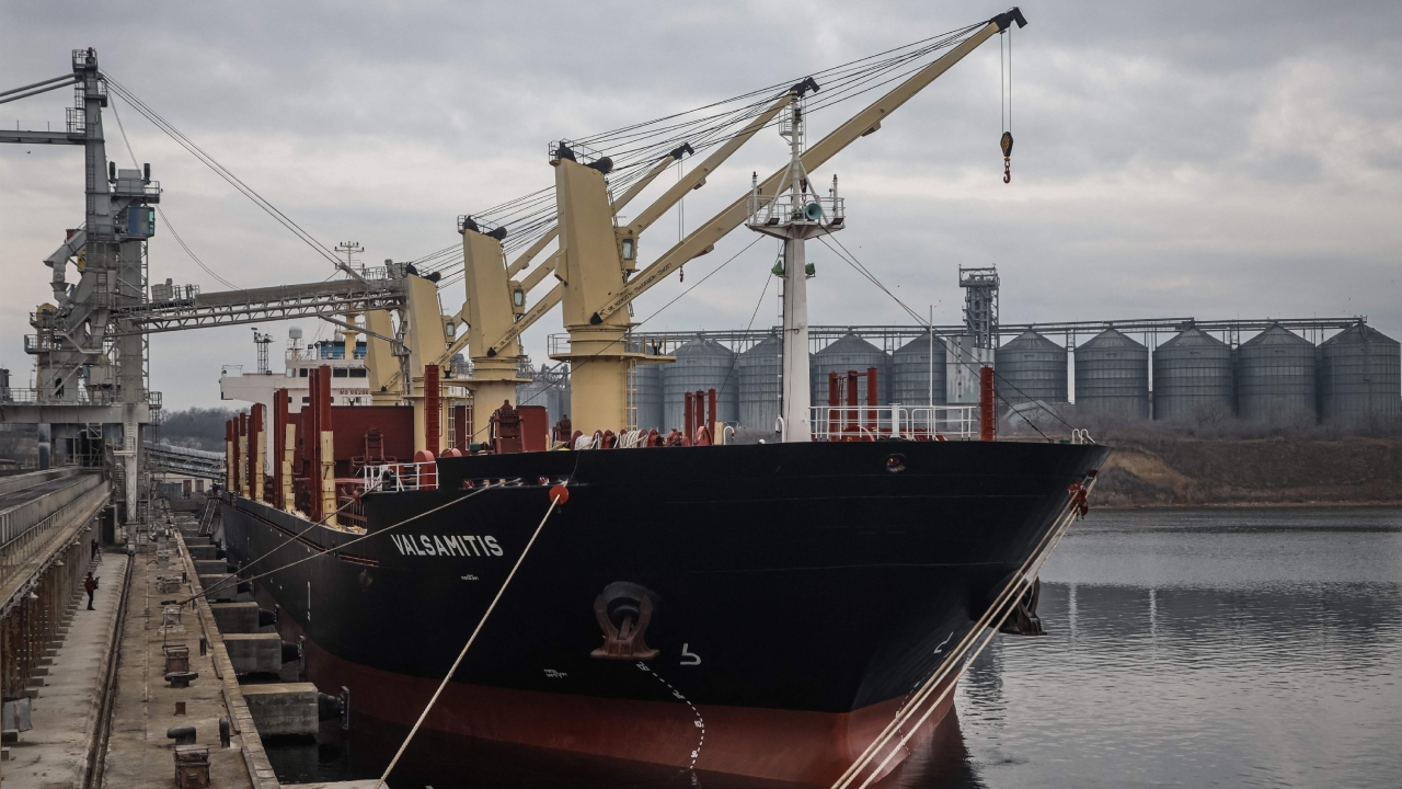 July 2022: On 22nd, Russia and Ukraine, with mediation by Turkey and the United Nations, agreed on a deal to unblock supplies of grain stuck in Ukraine’s Black Sea ports, ending a standoff that threatened global food security. Credit: AFP Photo