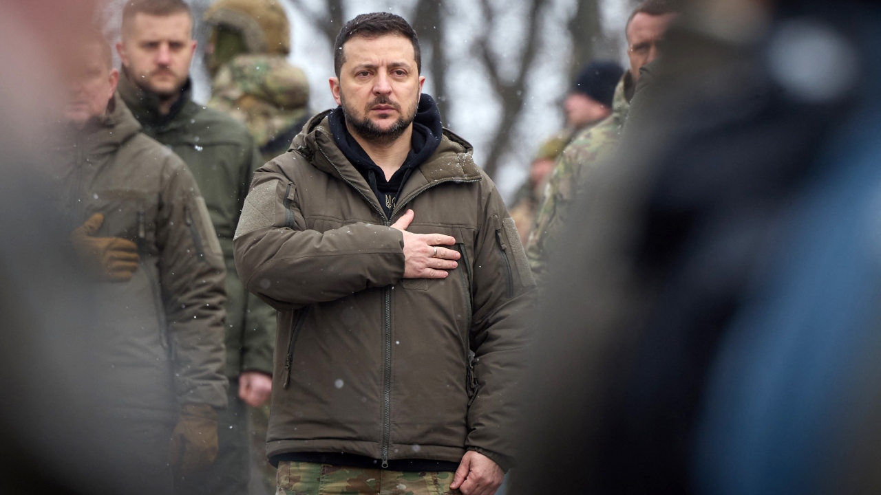 Other world leaders who visited Ukraine are the prime ministers of Poland, Czech Republic, and Slovenia and Presidents from Estonia, Latvia, Lithuania, and Poland. The leaders visited Ukraine to meet with Zelenskyy to rally for military support from the international community and condemn Russia. Credit: AFP Photo