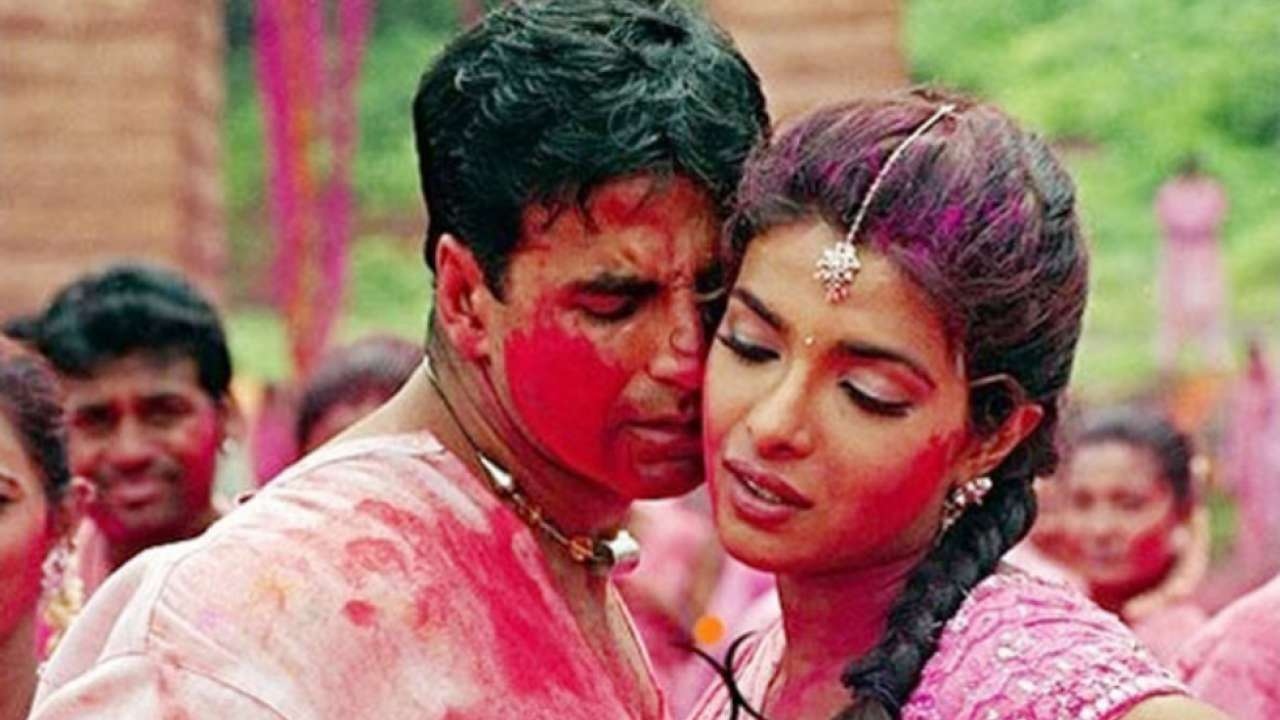 Do me a favour let's play Holi: Anu Malik lives up to the expectations in this fun and peppy song from the movie 'Waqt' featuring Akshay Kumar and Priyanka Chopra. Credit: Special Arrangement