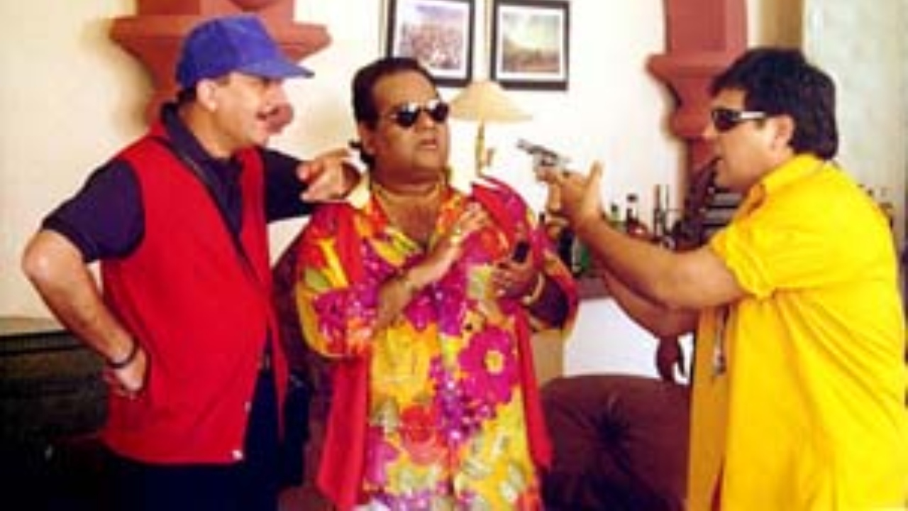 Satish was able to tickle the funny bone of the audience as the cheerful gangster 'Pappu Pager' in 'Deewana Mastana' which had Govinda and Anil Kapoor in the lead. Credit: Special Arrangement