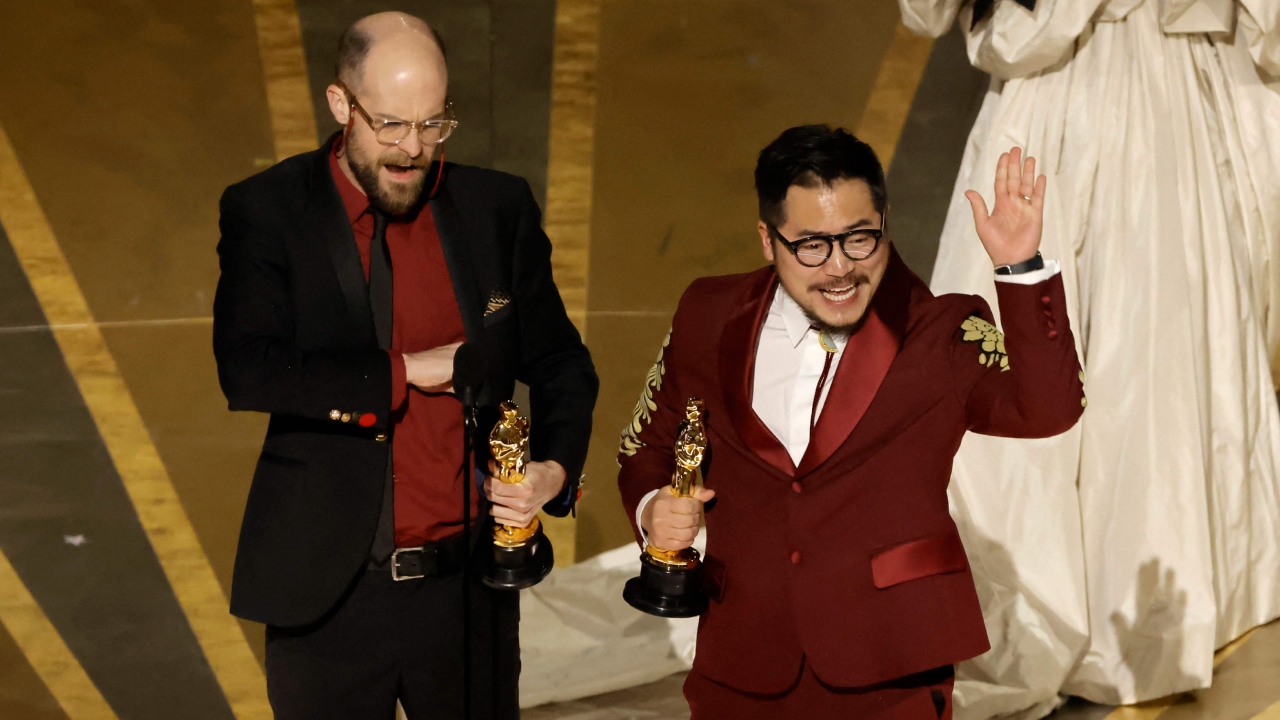 Best Director: Daniel Kwan and Daniel Scheinert for 'Everything Everywhere All at Once'. Credit: AFP Photo