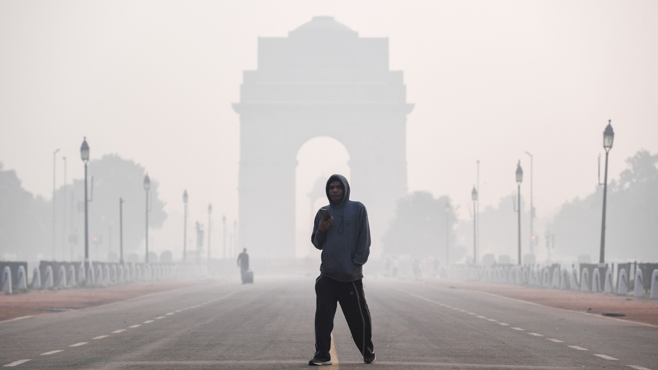 Rank 4 | Delhi, India (84.39 µg/m3). Credit: AFP Photo