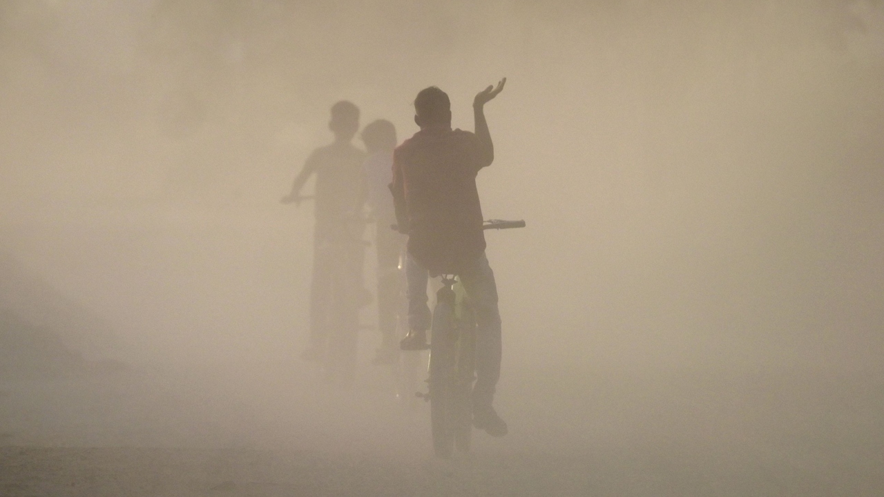 Rank 9 |  Hapur, India (67.02 µg/m3). Credit: AFP Photo