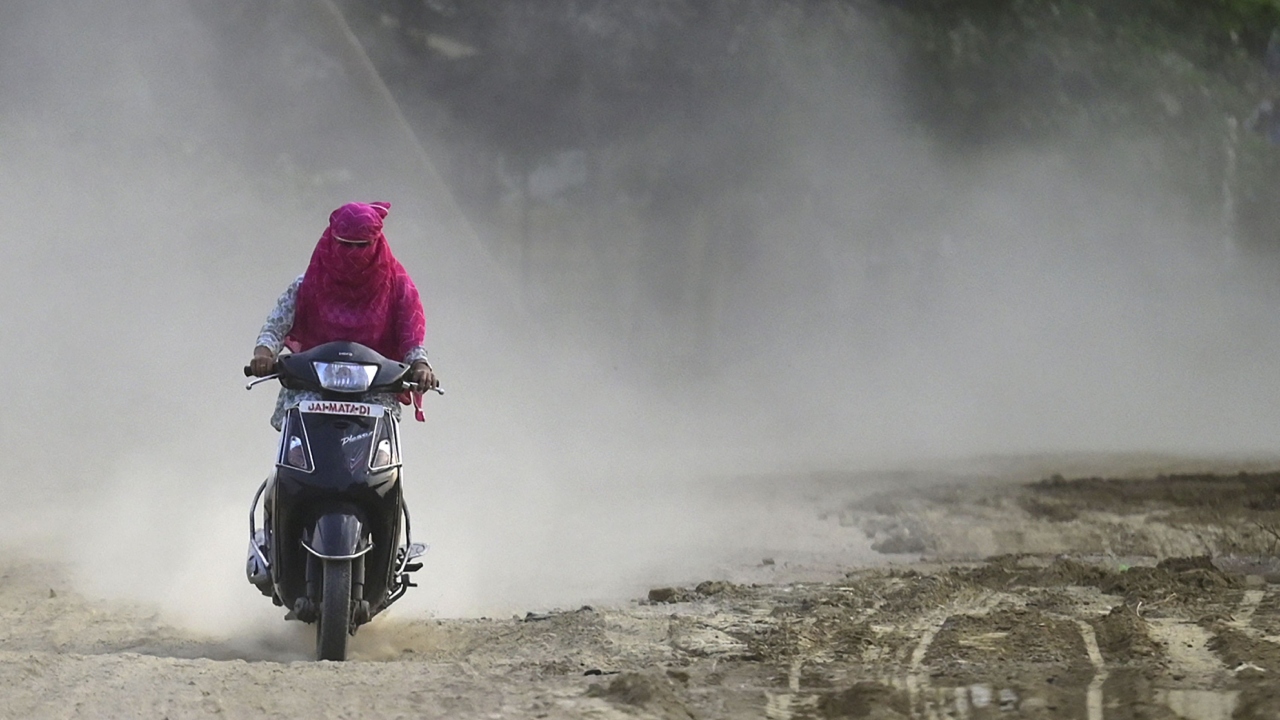 Rank 8 | Patna, India (67.20 µg/m3). Credit: AFP Photo