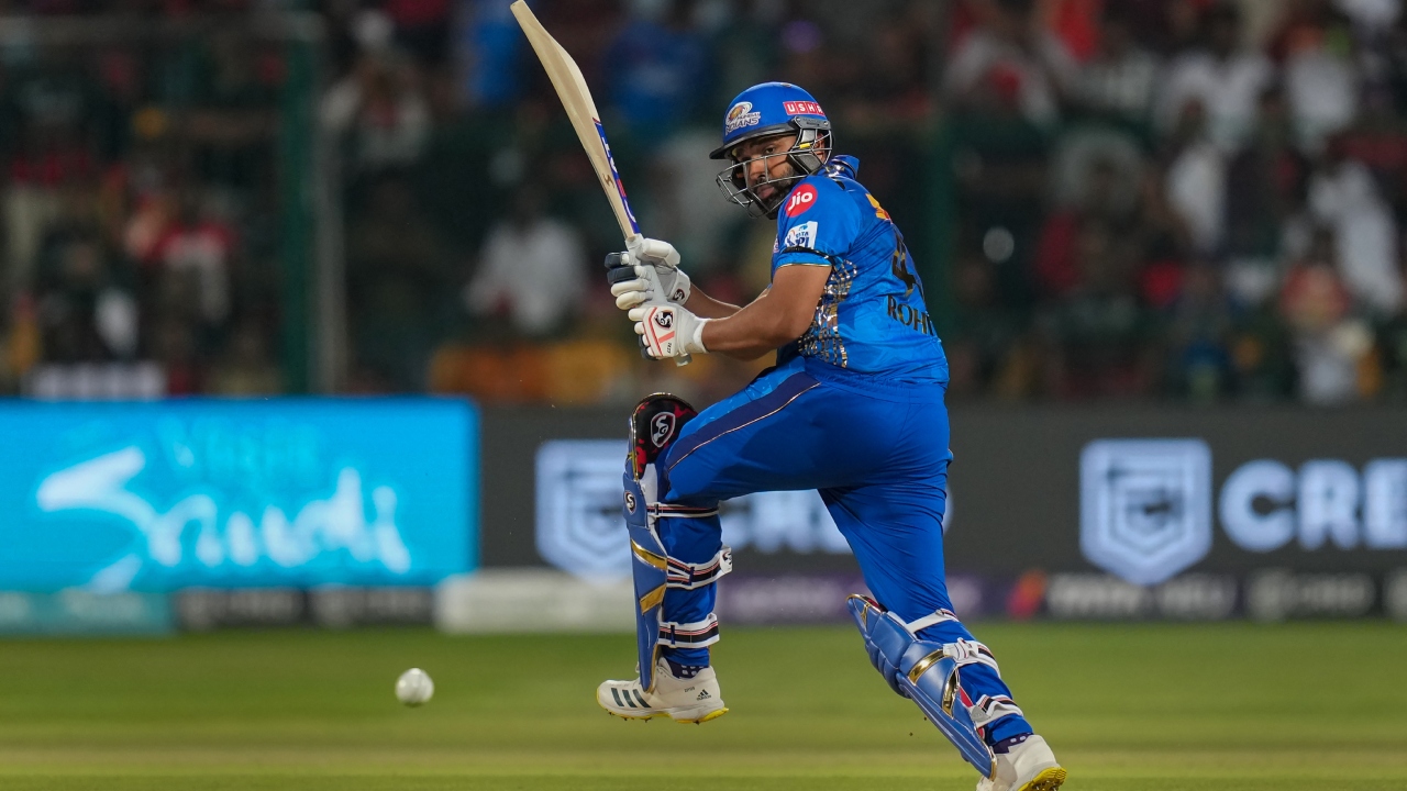 Mumbai Indians captain Rohit Sharma, who has scored 5,880 runs in 228 matches, is positioned fourth on the list. Credit: PTI Photo