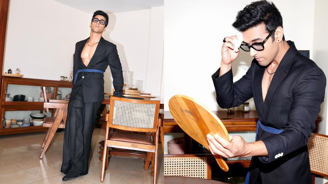Pulkit Samrat: Pulkit Samrat is all about having fun on the red carpet. He rocked a brave backless suit jacket at an awards gala in Mumbai recently. If you have got a sexy back, you might as well flaunt it. Credit: Instagram/@pulkitsamrat