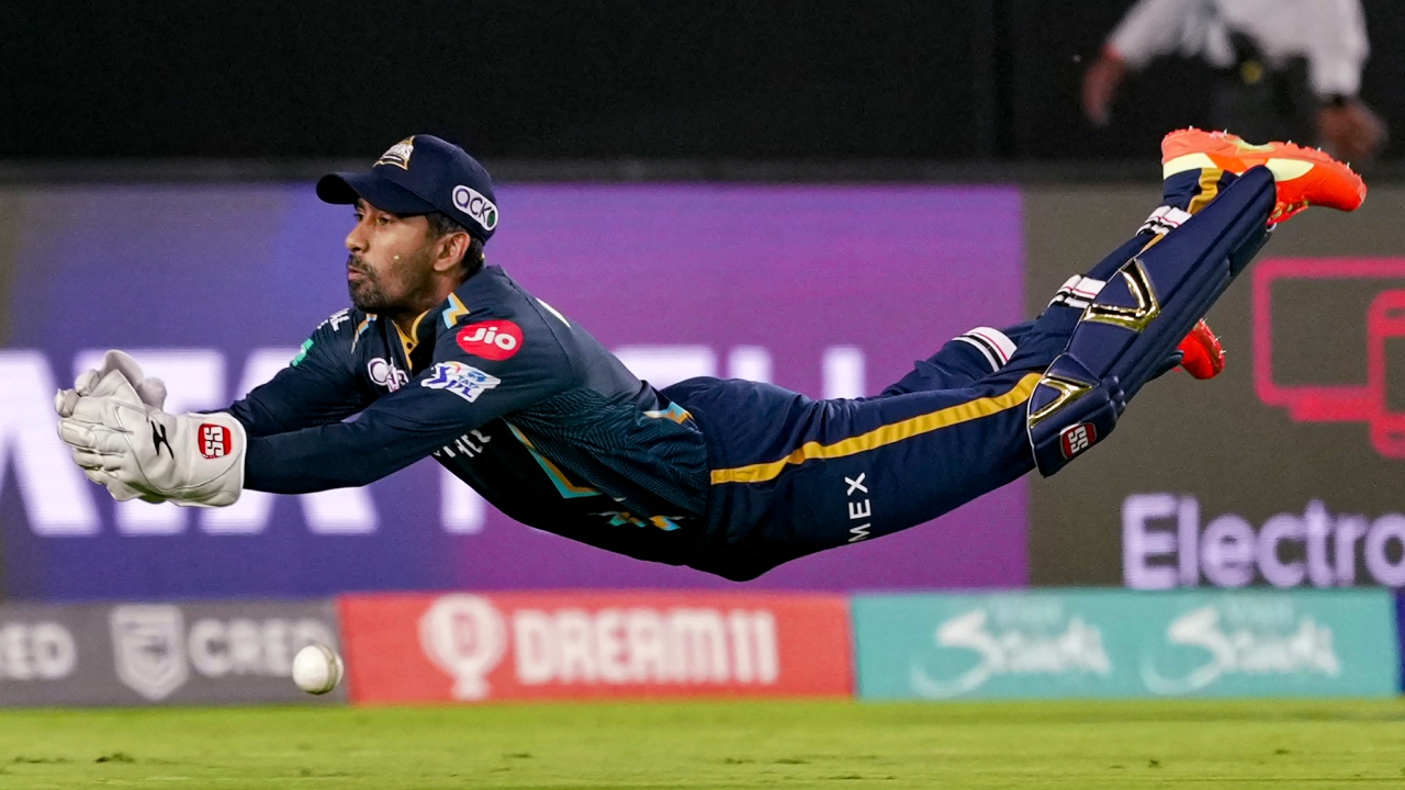 Wicketkeeper and a handy contributor with the bat, Wriddhiman Saha has displayed his skills for several IPL teams since its beginning. He has played for Kolkata Knight Riders, Chennai Super Kings, Punjab Kings and Sunrisers Hyderabad. Credit: PTI Photo