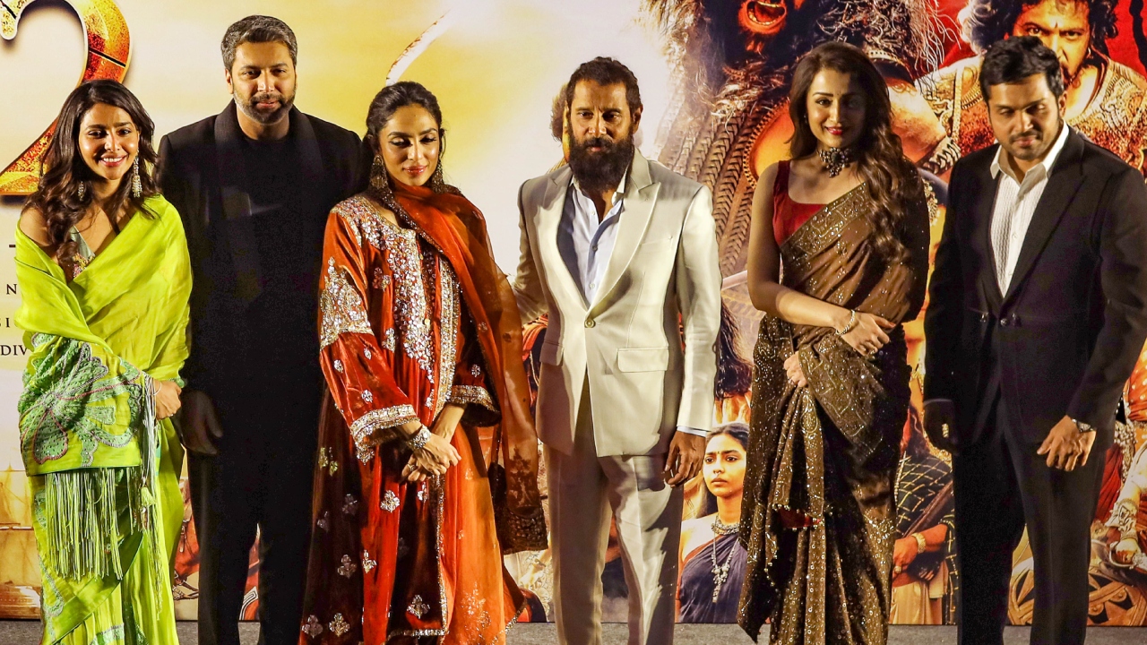 Mani Ratnam's two-part ‘Ponniyin Selvan’ is an adaptation of author Kalki Krishnamurthy's 1955 Tamil novel. Credit: PTI Photo
