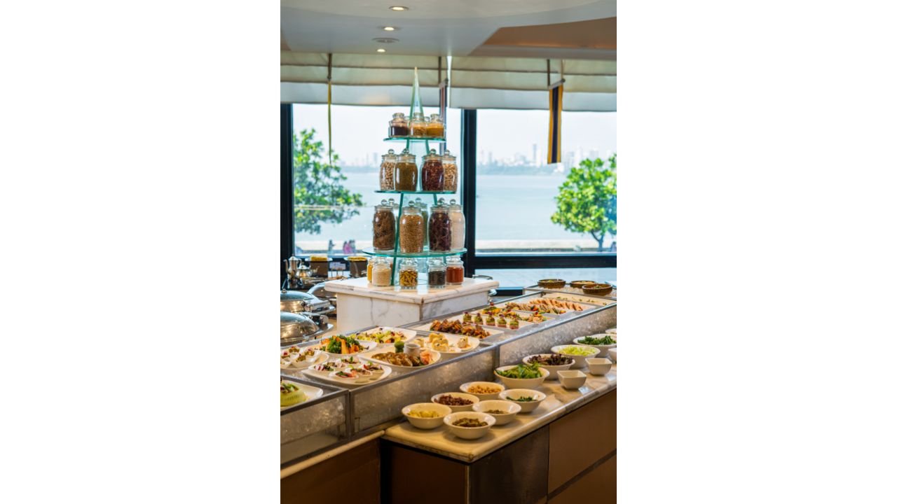 The Bayview, Hote Marine Plaza: Hotel Marine Plaza's Bayview, known for its panoramic view of the Arabian Sea, is all set to offer a lavish experience with its special Mother's Day brunch on Sunday, May 14, 2023. The brunch features an array of delectable dishes specially curated by the talented chefs at The Bayview, promising a memorable experience for all mothers. Credit: Special Arrangement