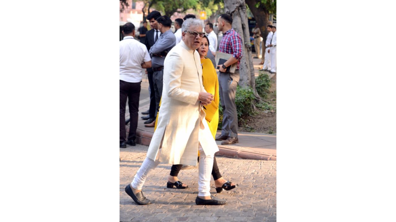 The guest list also included Trinamool Congress (TMC) leader Derek O'Brien. Credit: IANS Photo