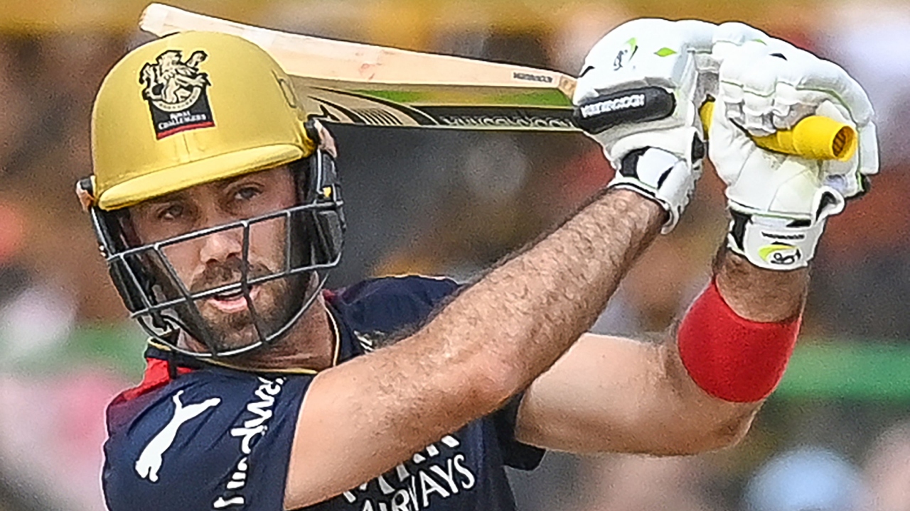 Glenn Maxwell of Royal Challengers Bangalore (RCB) was awarded the 'Tiago EV Electric Striker of the Season Award' at the conclusion of the Indian Premier League (IPL) 2023. Credit: AFP Photo