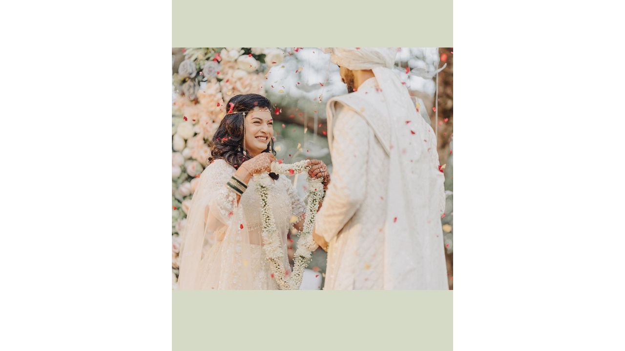 Gaikwad also shared some amazing pictures from his special day which was held at a plush hotel in Mahabaleshwar. Credit: Instagram/@ruutu.131