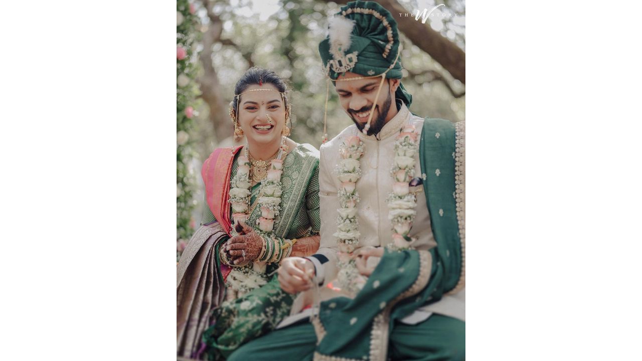 The duo got married in the presence of close family members and friends. Credit: Instagram/@ruutu.131