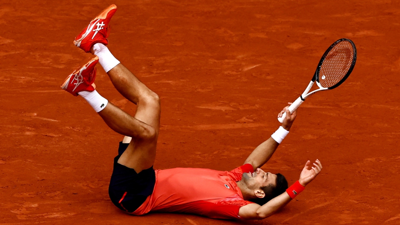Djokovic, however, rallied back to win the tiebreak, then cruised through the second set and tightened his grip when it mattered in the third. Credit: Reuters Photo