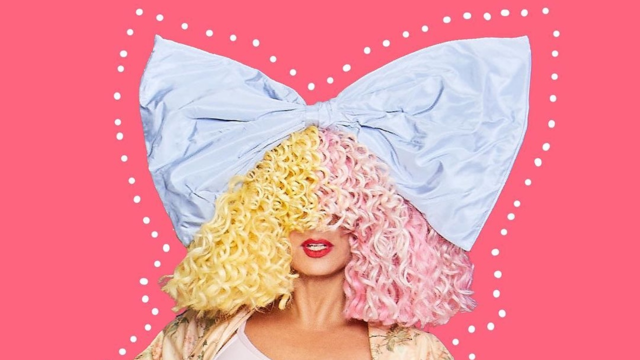 Australian singer Sia prefers to keep her face hidden in her music videos. She conceals her face with long wigs that often cover her eyes entirely. Credit: Instagram/@siamusic