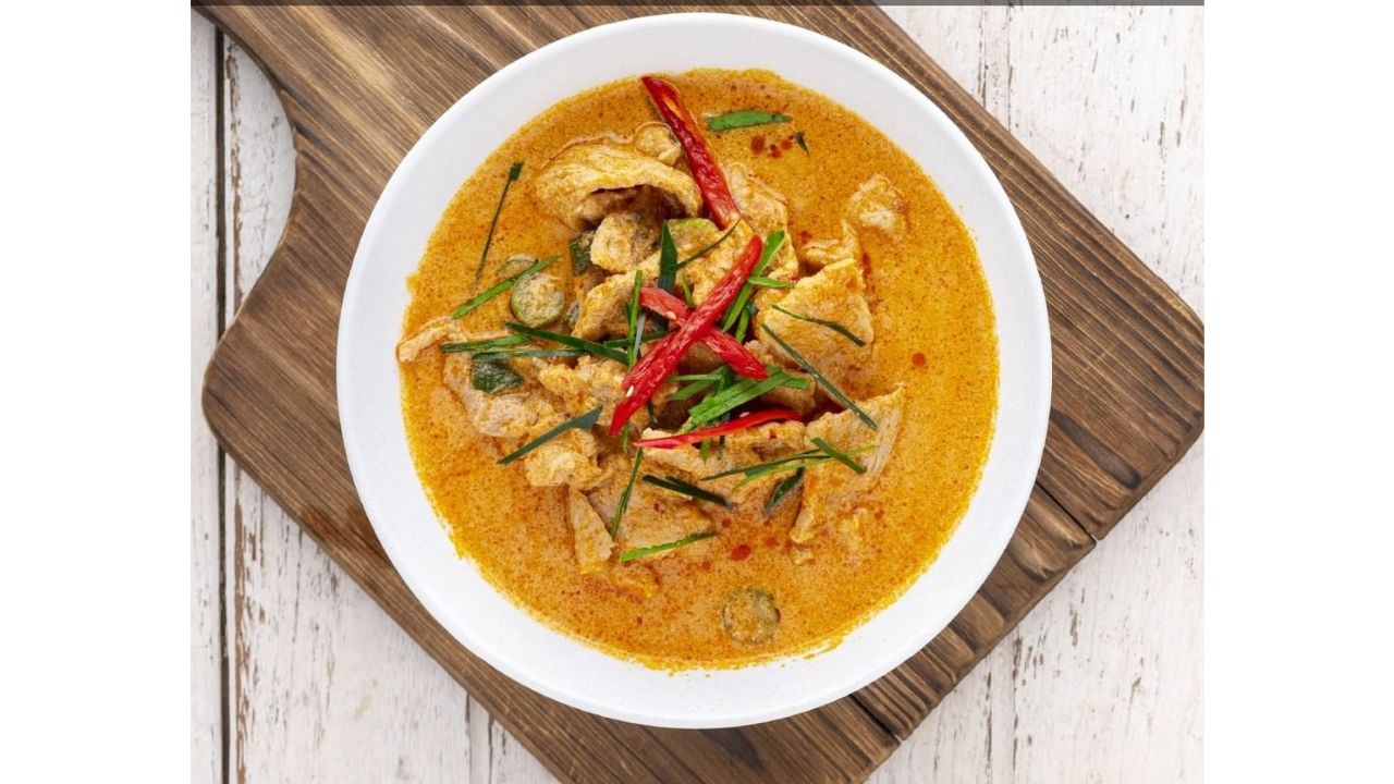 Thailand’s Phanaeng Curry has topped the list with a rating of 4.9 in the Taste Atlas’ list for June 2023. Credit: Instagram/@furamathailandhotels